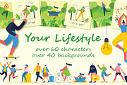 People Bundle, a Person Illustration by Virinaflora (Thumbnail 3 of 9)