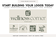 Podcast Logo Kit Canva Template, a Branding & Logo Template by BrandhavenStudio (Thumbnail 11 of 11)
