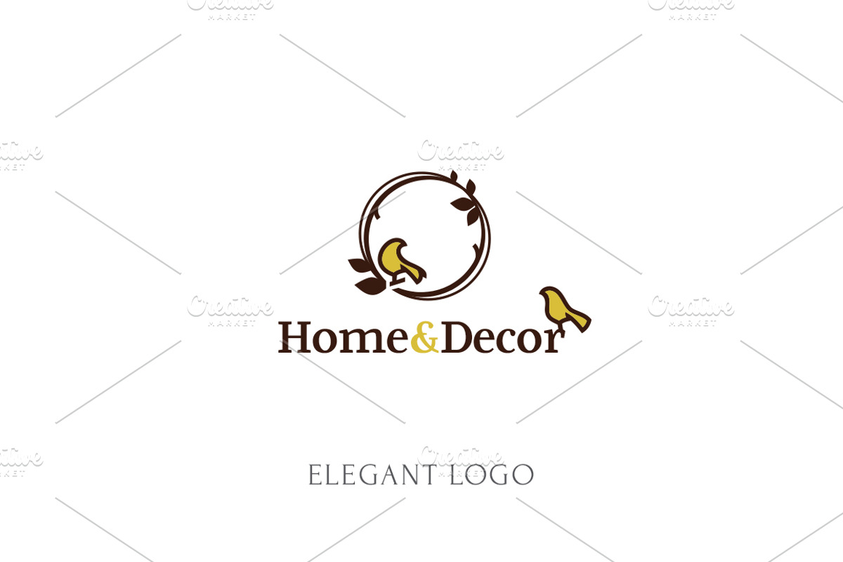 Home&Decor Logo, a Branding & Logo Template by OlgaKiseleva (Photo 1 of 3)