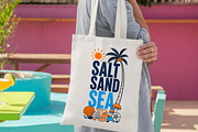 Salt Sand Sea Summer PNG, a Seasonal Illustration by Canvas Craft (Thumbnail 3 of 6)