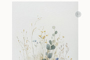 Wildflowers & Greenery Backgrounds, a Background Graphic by Anna Sokol (Thumbnail 5 of 12)