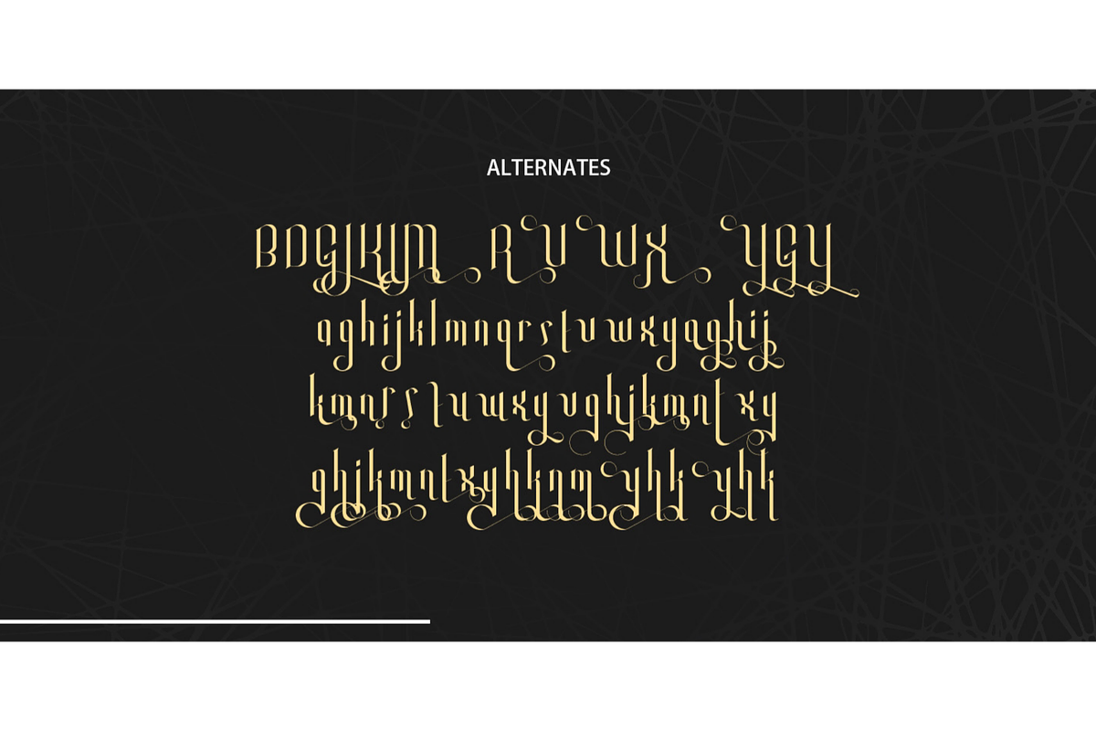 Saga Arjuna - Display Font, a Font by Saxofont (Photo 8 of 10)