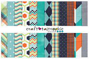 My Little Man Paper Pack, a Pattern Graphic by Craftastrophic-Stuff (Thumbnail 2 of 2)