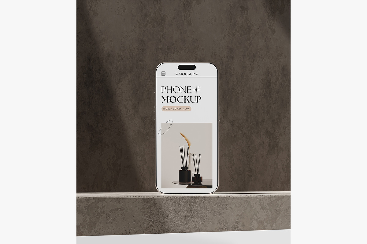 Vintage Device Mockup: iPhone & iPad, an iPhone Mockup by mockupocka (Photo 9 of 10)