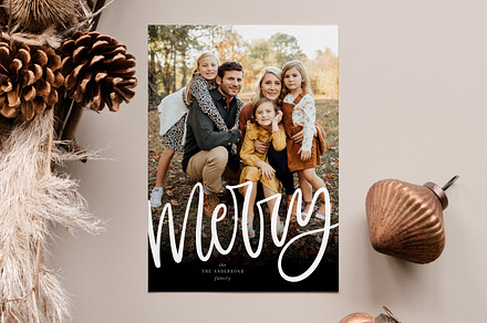 Christmas Card Template CD188