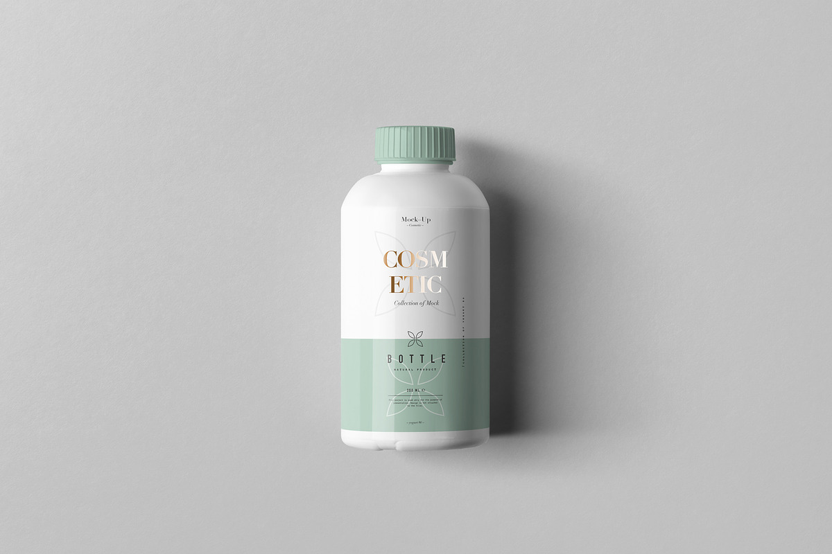 Cosmetic Bottle Mock-up 4, a Packaging Mockup by Yogurt86 (Photo 11 of 13)