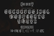Dark Majesty, a Blackletter Font by Letterara (Thumbnail 7 of 10)