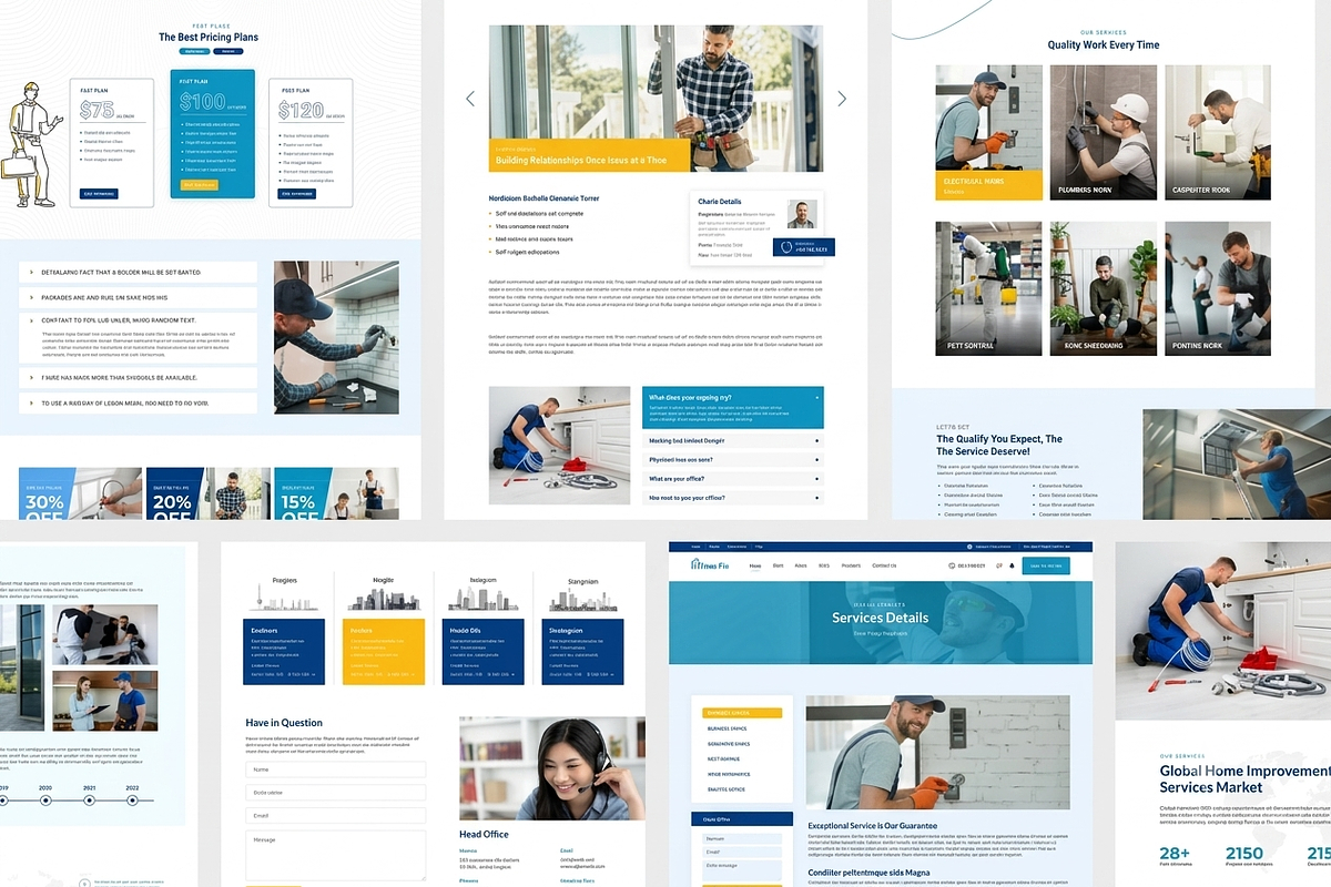 HouzFix - Handyman Services WP Theme, a WordPress Template by ThemesRain (Photo 2 of 3)