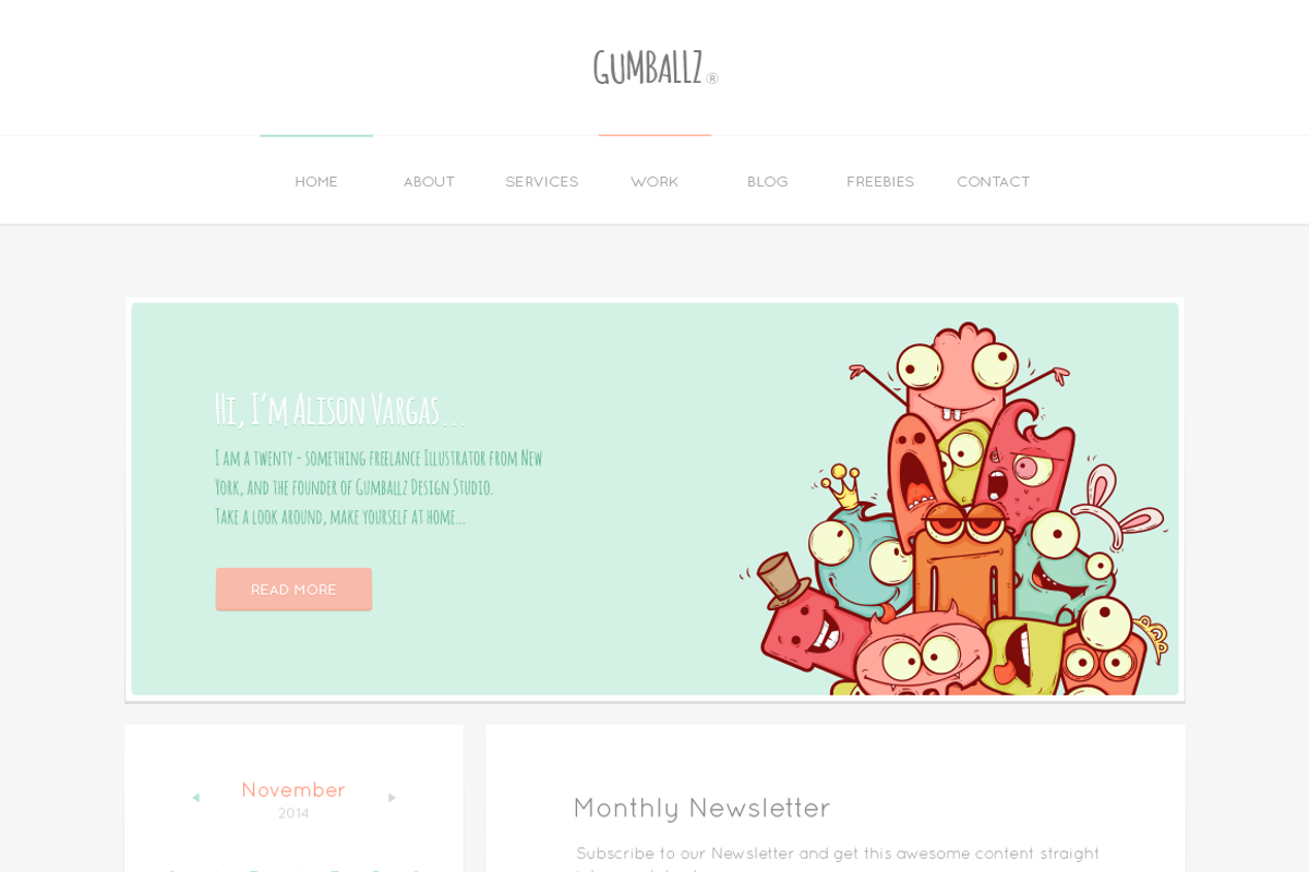 Gumballz Web UI Kit, an UI Kit Template by Aqua Design (Photo 2 of 5)