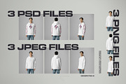 Oversized Hoodie Mockup on Asian Man, a Hoody Mockup by Grow Design Craft Studio (Thumbnail 7 of 7)