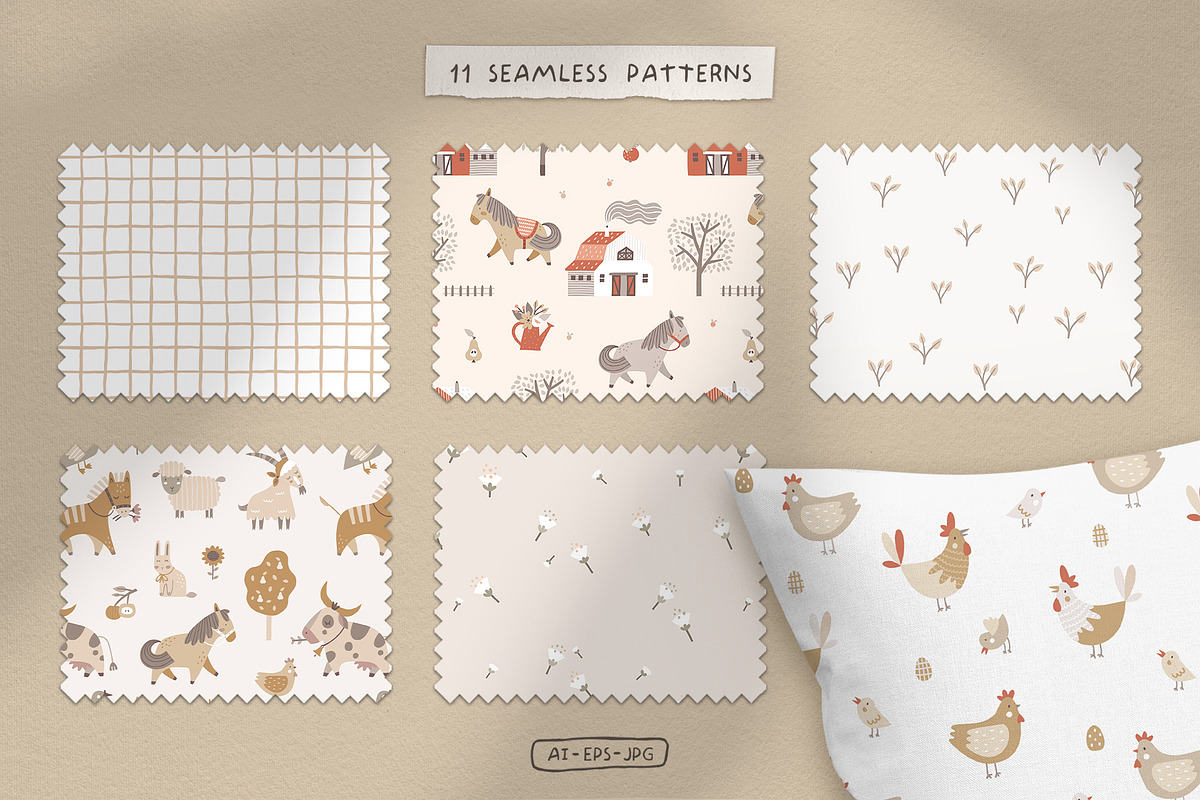 Busy Farm - Farm Animals, an Animal Illustration by Lori Room (Photo 6 of 19)