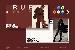 RUE | Brand Proposal Template