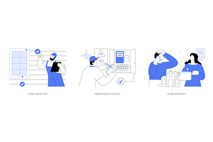 Residential area building inspection, an Illustration by Visual Generation