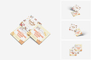 Square Greeting Card, a Product Mockup by MrLetters (Thumbnail 1 of 5)
