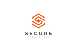 Secure - Geometric Letter S Logo, a Branding & Logo Template by yopie