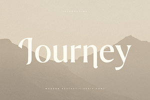 Journey – Aesthetic Serif Font
