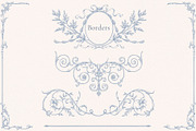 Ornate baroque Clip art, a Decorative Illustration by Ekaproeka (Thumbnail 4 of 6)
