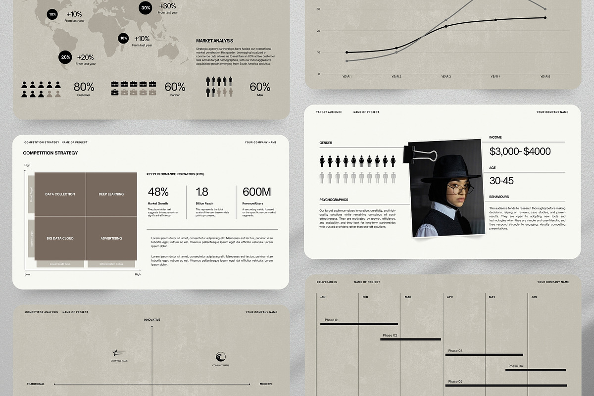 Lumina - Marketing Pitch Deck, a Presentation Template by Pani Temp. (Photo 7 of 14)