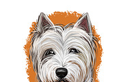 Most Popular Dog Breeds Pet Portrait, an Animal Illustration by Dneprstock (Thumbnail 23 of 23)