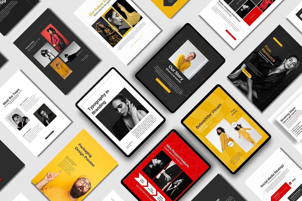 Creative Digital Agency Canva Bundle preview 8