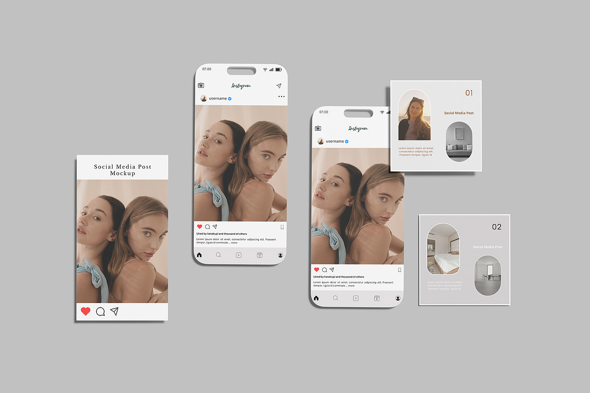 Carousel Mockup, a Social Media Template by lamorastudio (Photo 8 of 12)