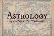Vintage Astrology Illustrations, an Education Illustration by Mr Vintage (Thumbnail 1 of 5)