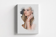 Watercolor Canvas Art Photo Effect, an Action Add-On by Photoshop Action (Thumbnail 4 of 17)