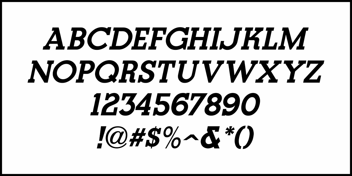 Humorist JNL, a Slab Serif Font by Jeff Levine Fonts (Photo 5 of 5)