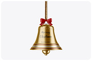 Christmas Bell Mockup, a Mockup by Mockups Planet (Thumbnail 1 of 2)