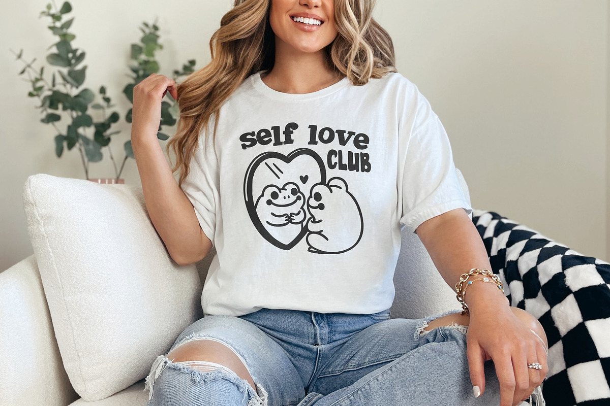 Self Love Social Club Png, Retro, an Illustration by SharpMarketplace (Photo 6 of 9)