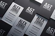 Black And White Business Card, a Business Card Template by Marvel (Thumbnail 3 of 5)