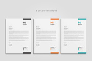 Letterhead, a Stationery Template by Creatune (Thumbnail 3 of 5)