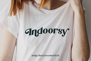 Indigo Moon Decadent Serif