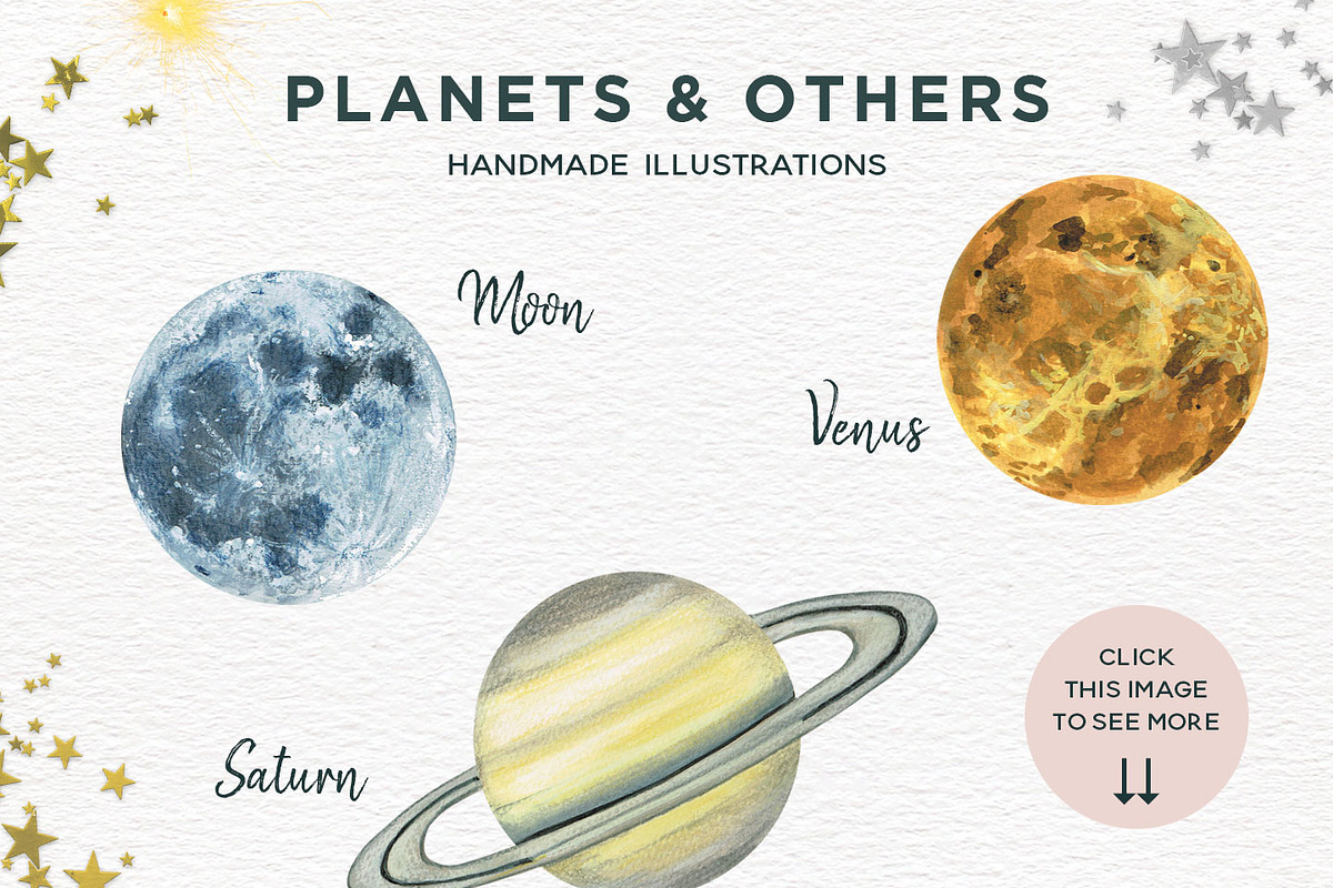 The Astrology and Universe KIT, an Animal Illustration by Lisa's Balcony (Photo 3 of 11)