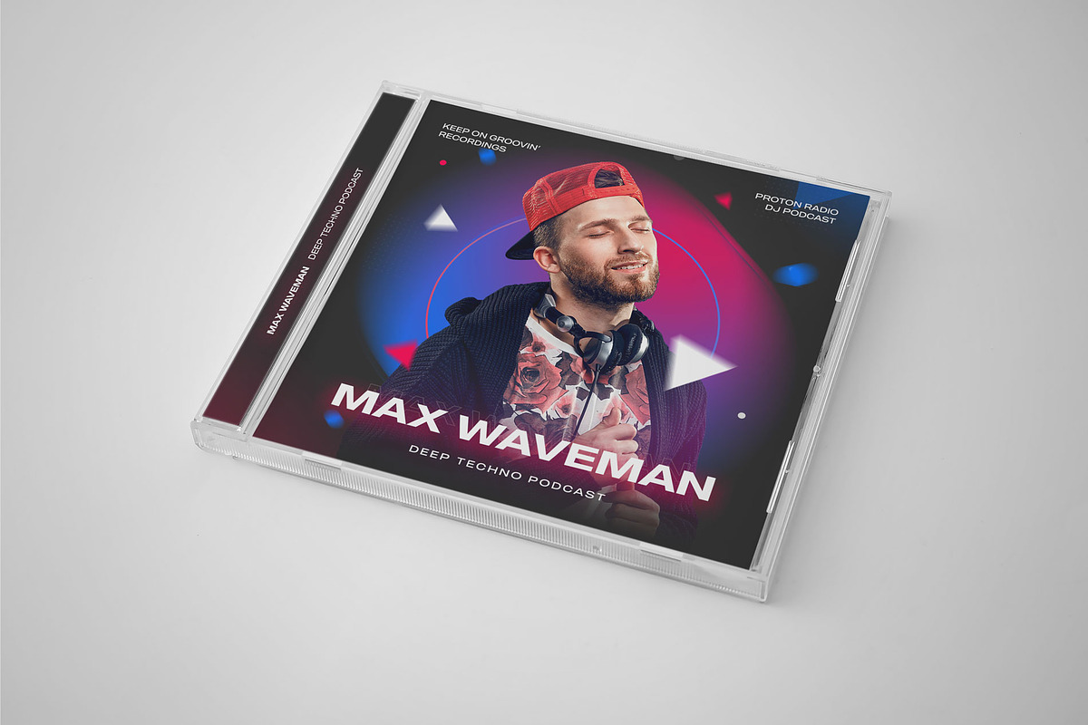 DJ Mixtape / Album CD Cover Artwork, a Print Template by vinyljunkie (Photo 5 of 6)