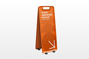 Floor Sign Mockup, a Product Mockup by SLAB! Design (Thumbnail 6 of 8)