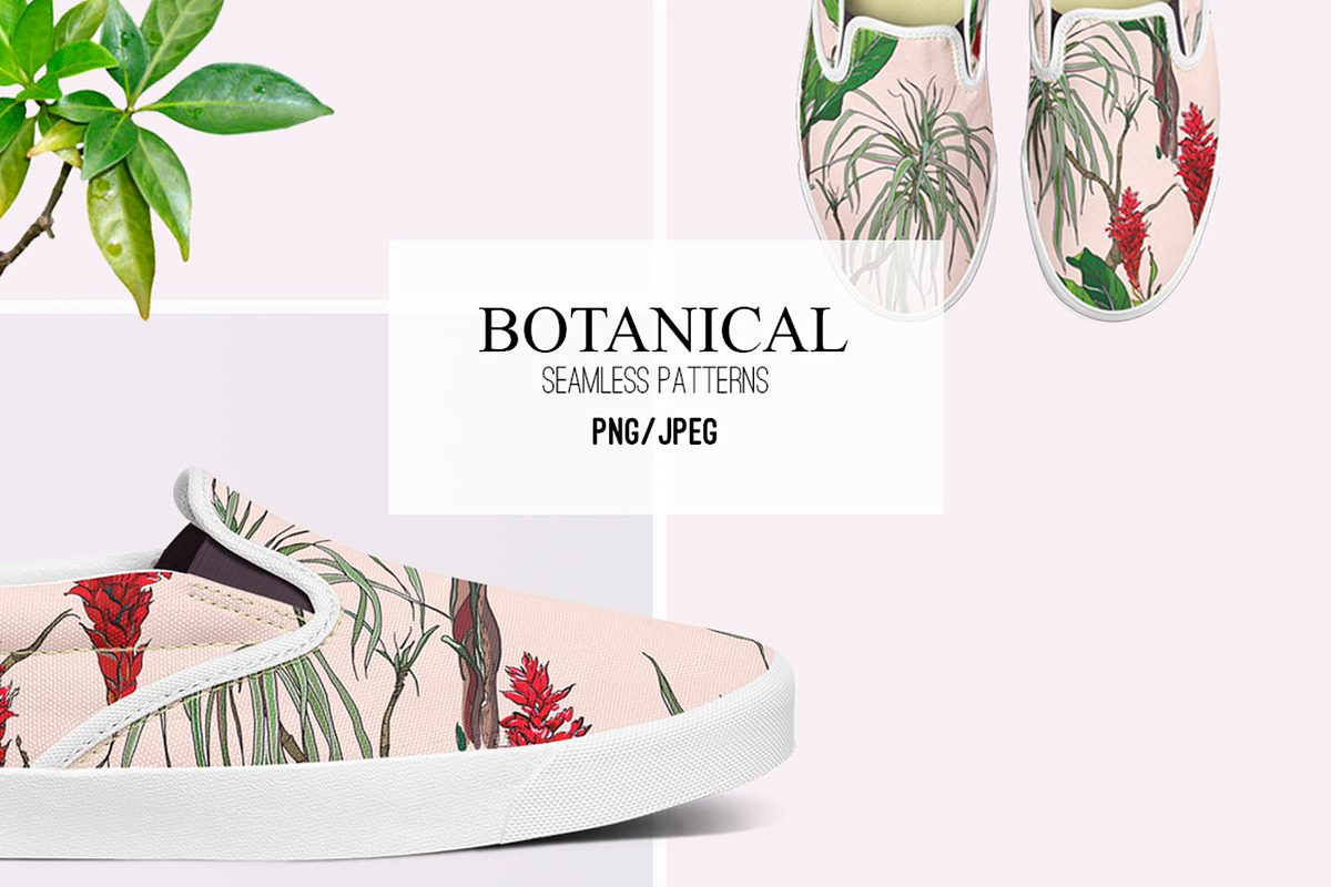 Botanical. Seamless Patterns, a Pattern Graphic by Irina Dolgikh (Photo 3 of 8)