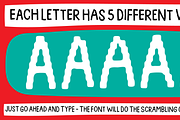 Pixel Punch - a wannabe pixel font!, a Sans Serif Font by pizzadudedotdk (Thumbnail 6 of 10)