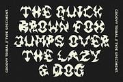GF Tribal Brutal Display Font, a Font by GroovyFontCo (Thumbnail 2 of 7)