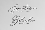Bellisia Script + Bold Version, a Script Font by sizimon (Thumbnail 4 of 8)