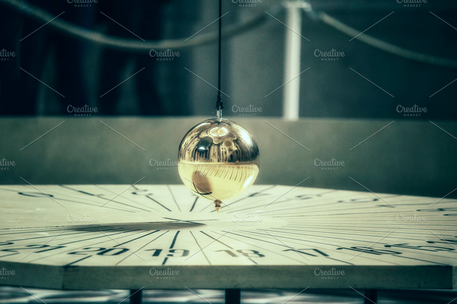 Foucaults pendulum stock photo containing architecture and burial, an Architecture Photo by Patricia Hofmeester