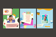 Pinelope Playful Instagram Templates, a Social Media Template by rainbojelia (Thumbnail 10 of 18)
