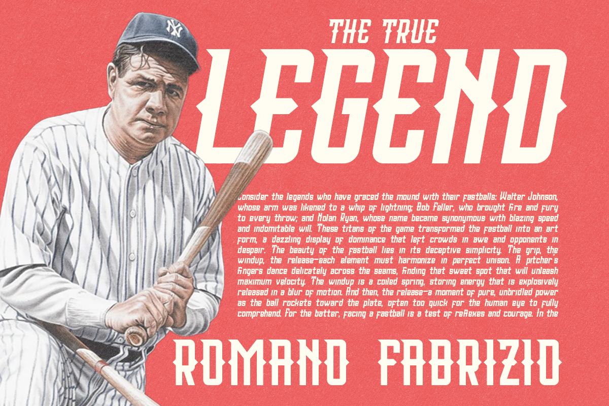 Modera Sport - Display Slab Font, a Slab Serif Font by RagamKata (Photo 8 of 12)