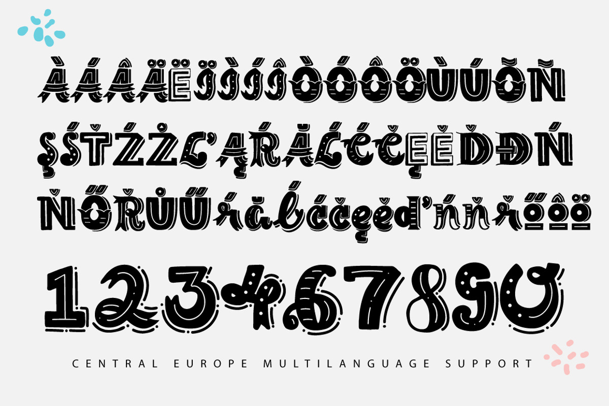 The Lettering Font preview 4
