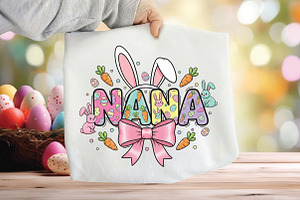 Coquette Easter Mama PNG, an Illustration by CraftArtStudio