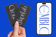 Emblora Modern Display Serif, a Script Font by timelesstype.co (Thumbnail 14 of 20)
