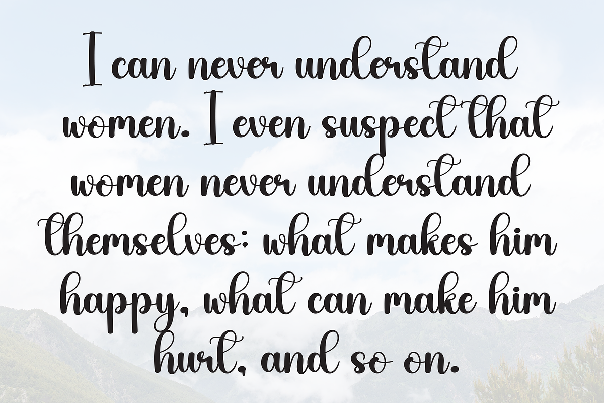 Skylight | Script Font, a Handwritten Font by Scratchones (Photo 6 of 9)