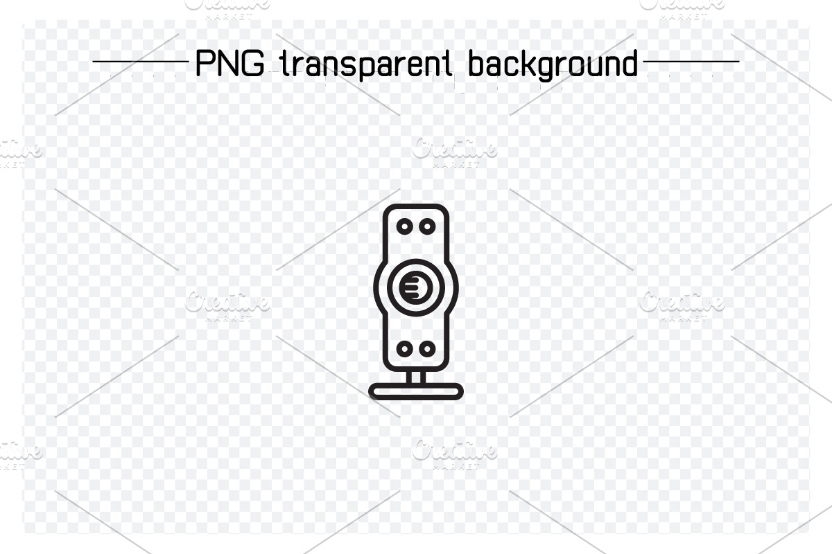 Set of Loudspeaker Icons Vector, an Outline Icon by Designfour (Photo 4 of 7)