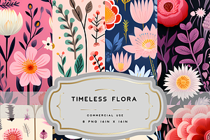 TIMELESS FLORA Bundle Seamless