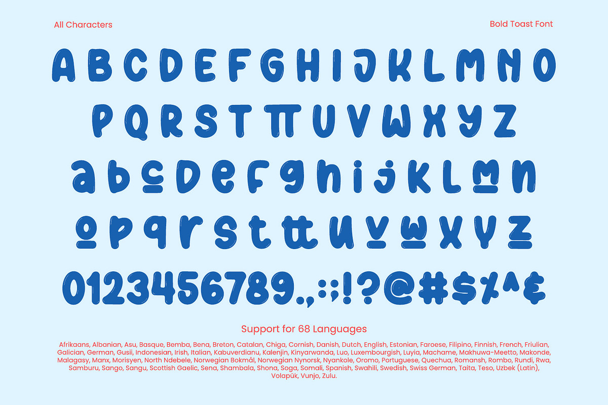 Bold Toast, a Symbol Font by yumnatype (Photo 10 of 10)